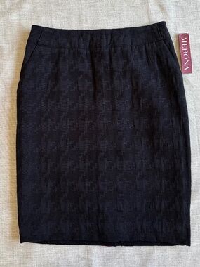 Merona NWT Black Lined Skirt